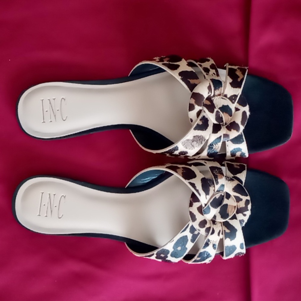 Leopard Hair Sandal